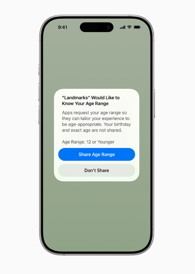App 开发者可通过新 Declared Age Range API 请求与儿童账户关联的年龄区间,这将有助于开发者为用户提供适龄体验。
